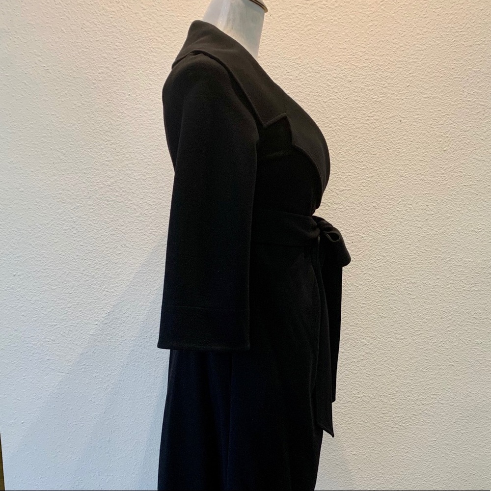 Diane Von Furstenberg Wool Double Knit Wrap Dress - Picture 5 of 8